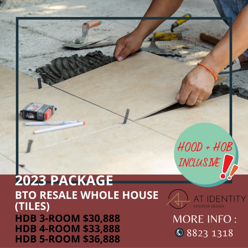 2023 package bto resale whole house (tiles)